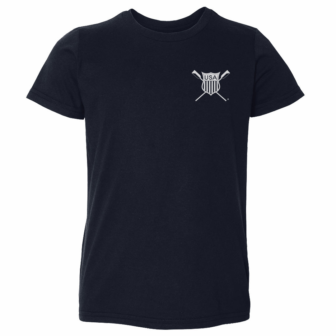 USRowing Emblem Pocket White WHT