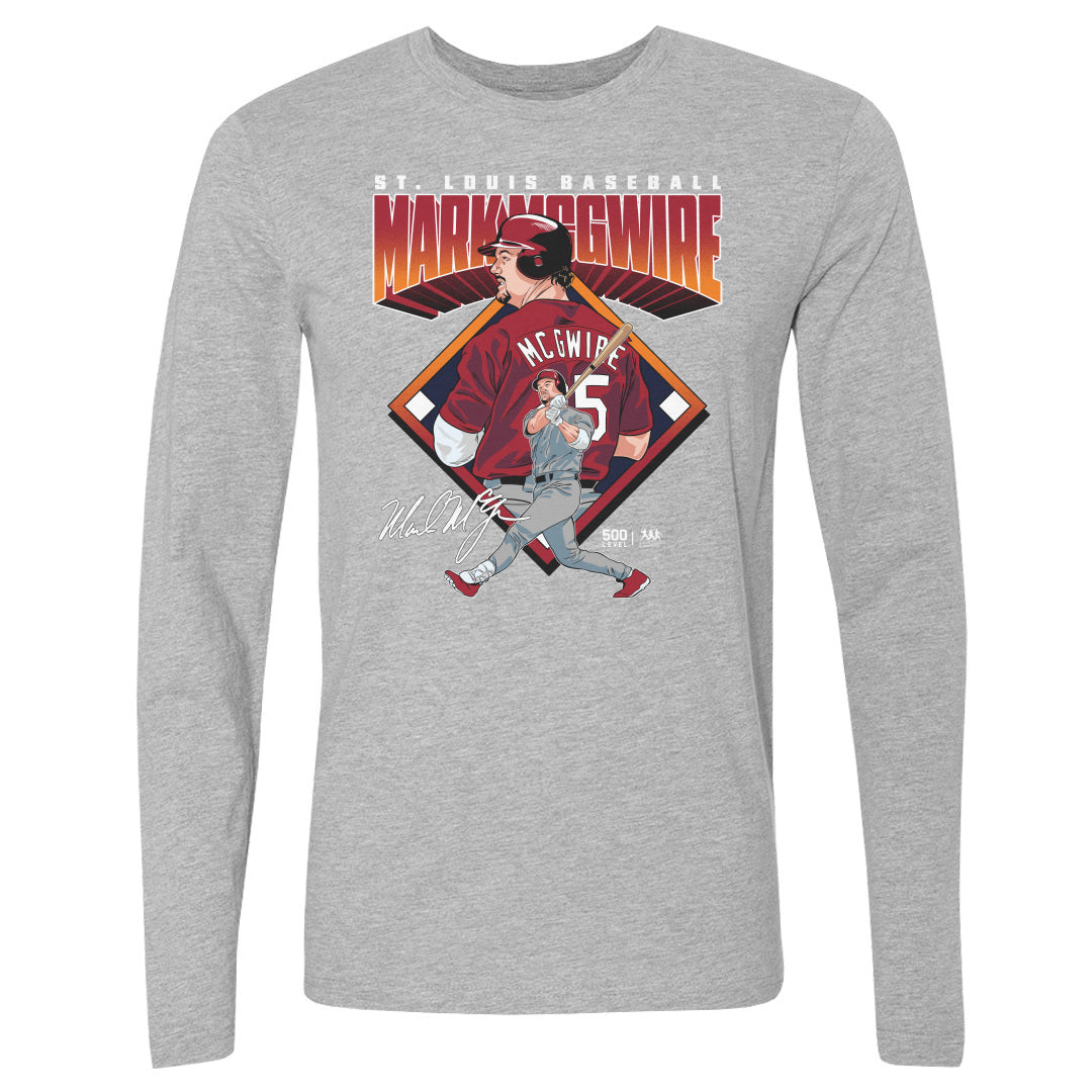 Mark McGwire St. Louis Baseball Diamond WHT