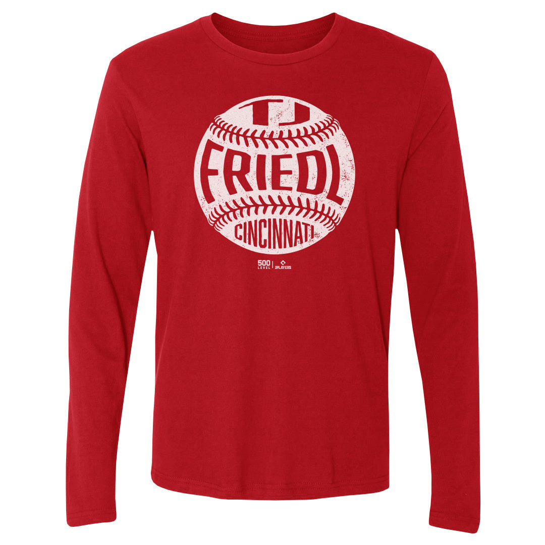 TJ Friedl Cincinnati Vintage Baseball WHT