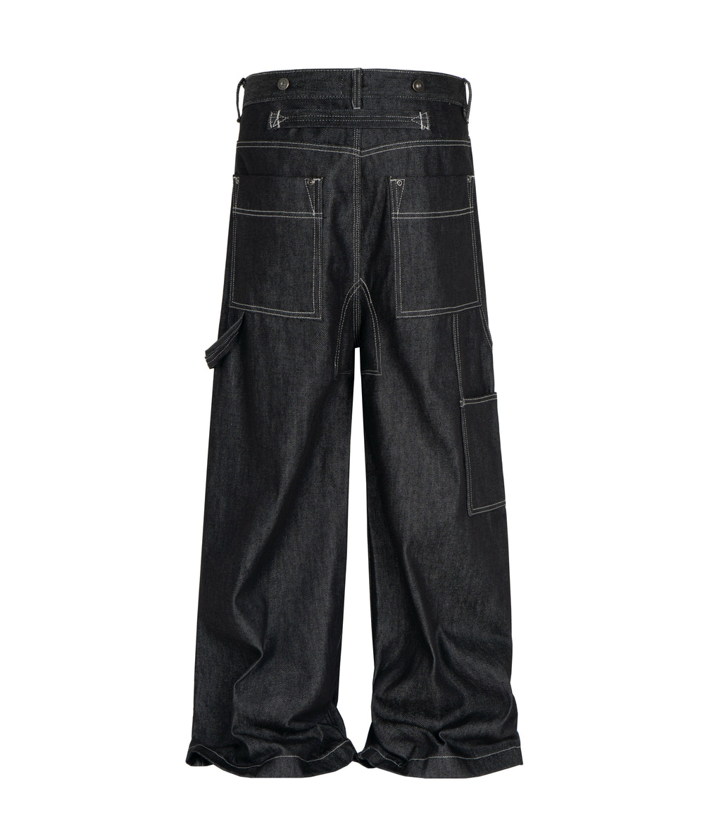 RAW CONTRAST DENIM