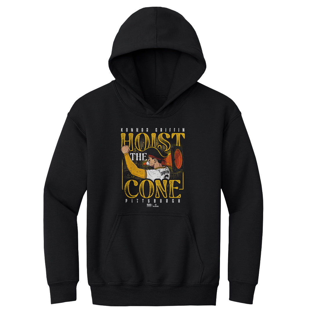 Konnor Griffin Pittsburgh Hoist The Cone WHT