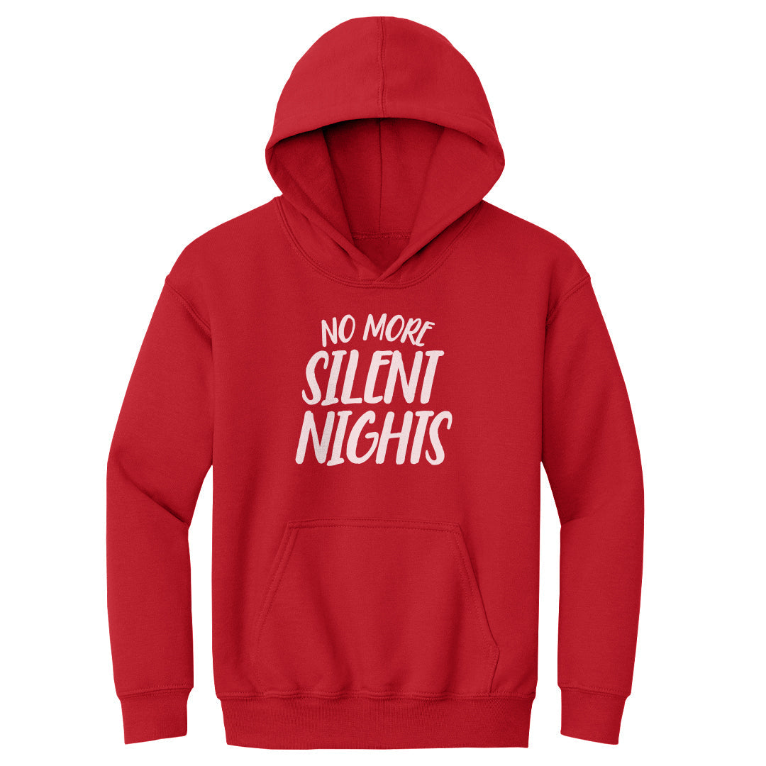 Christmas No More Silent Nights WHT
