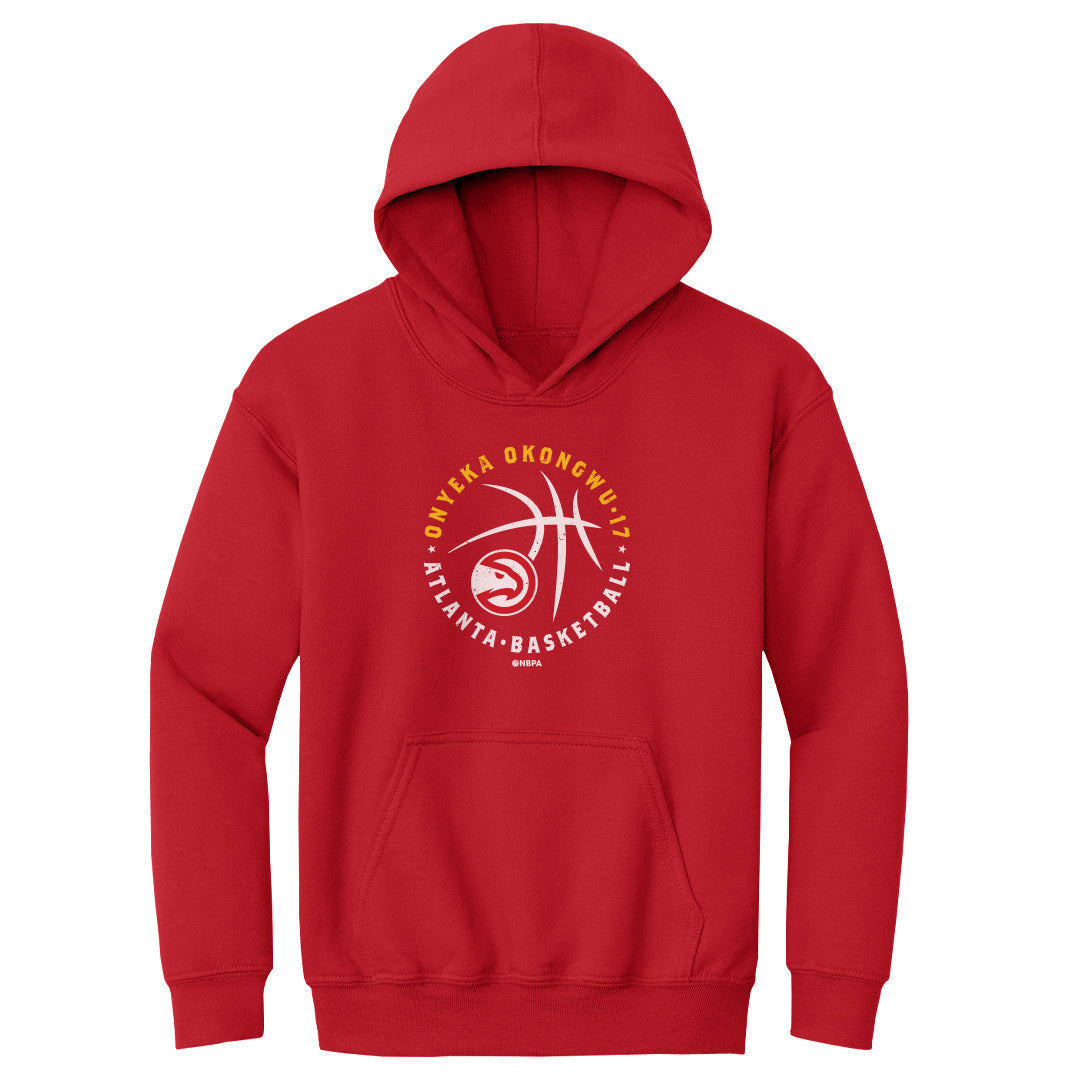 Onyeka Okongwu Atlanta Hawks Player Ball WHT