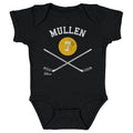 Joe Mullen Pittsburgh 7 Sticks WHT
