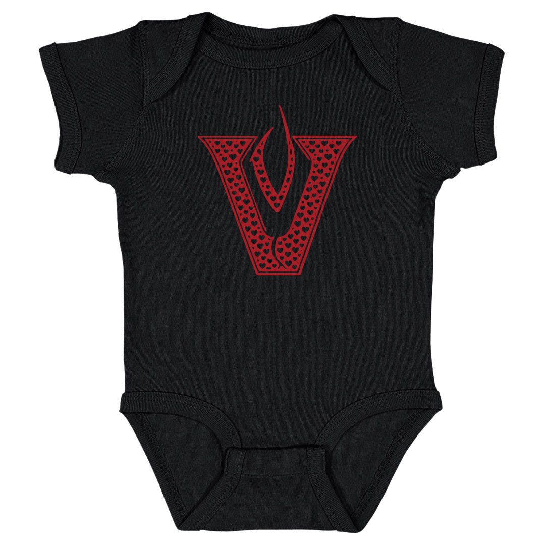 Vandegrift Crown Trio Valentines Heart Logo WHT