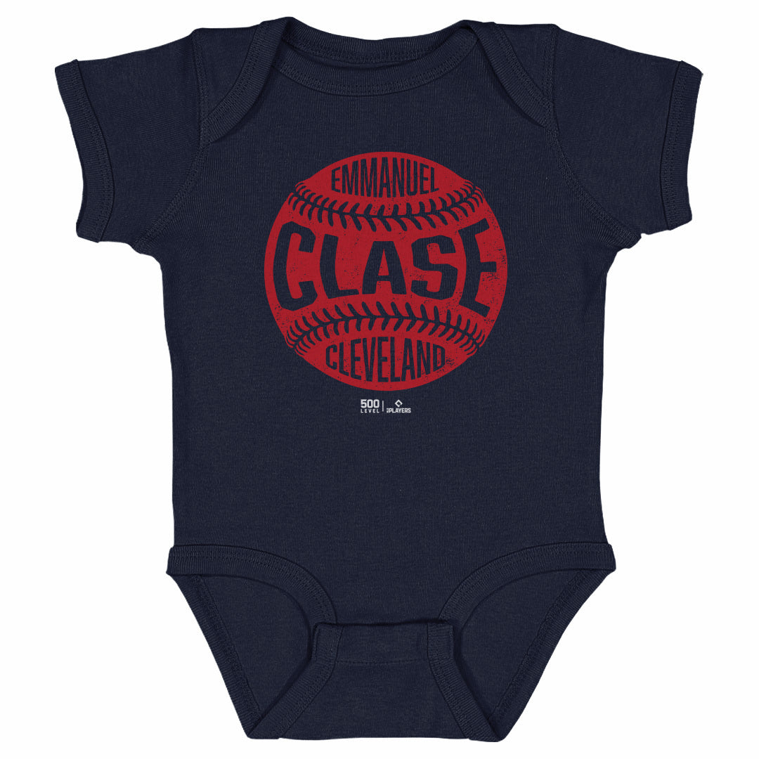 Emmanuel Clase Cleveland Vintage Baseball WHT