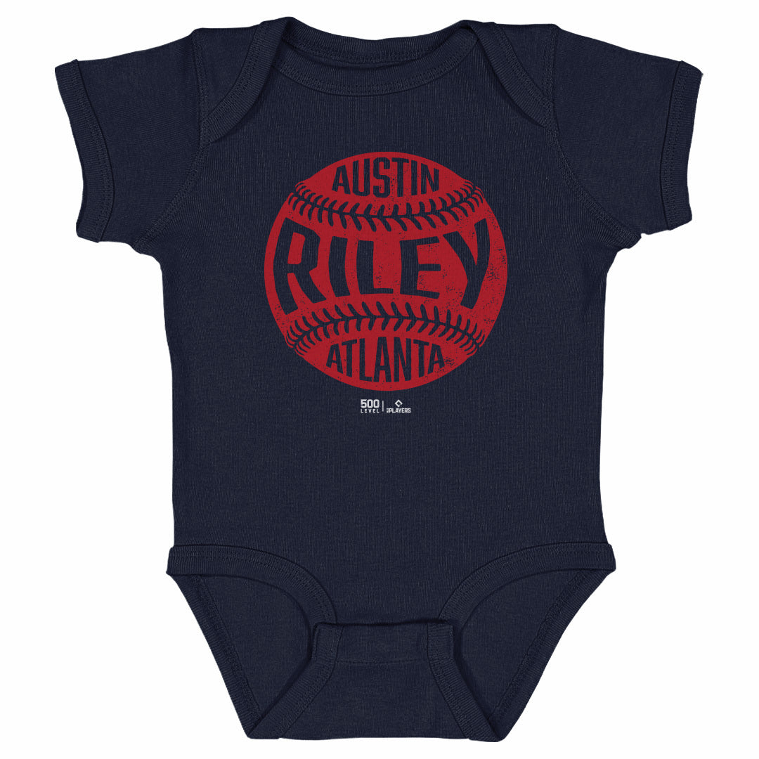 Austin Riley Atlanta Vintage Baseball WHT