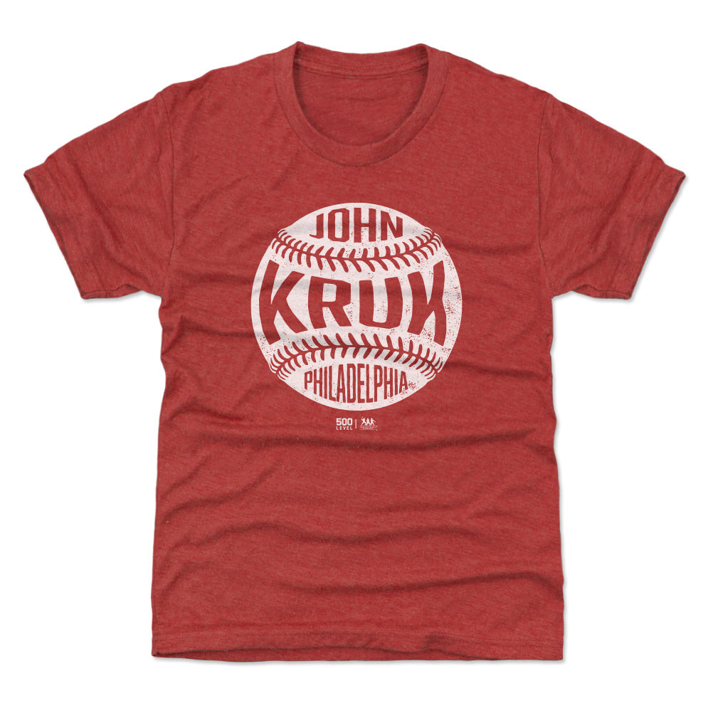John Kruk Philadelphia Vintage Baseball WHT