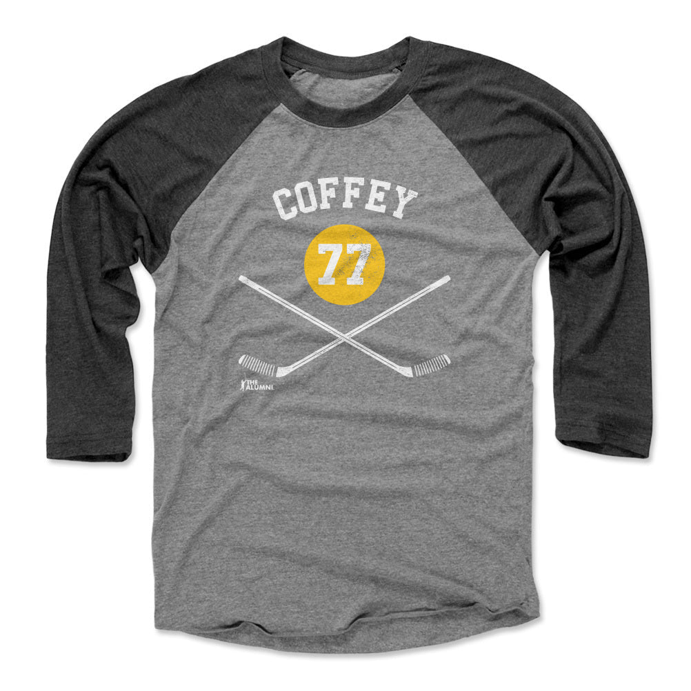Paul Coffey Pittsburgh 77 Sticks WHT