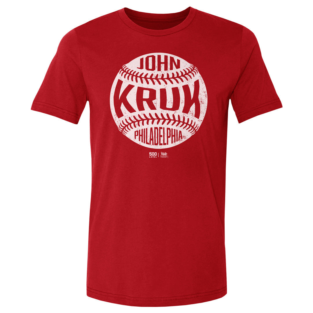 John Kruk Philadelphia Vintage Baseball WHT
