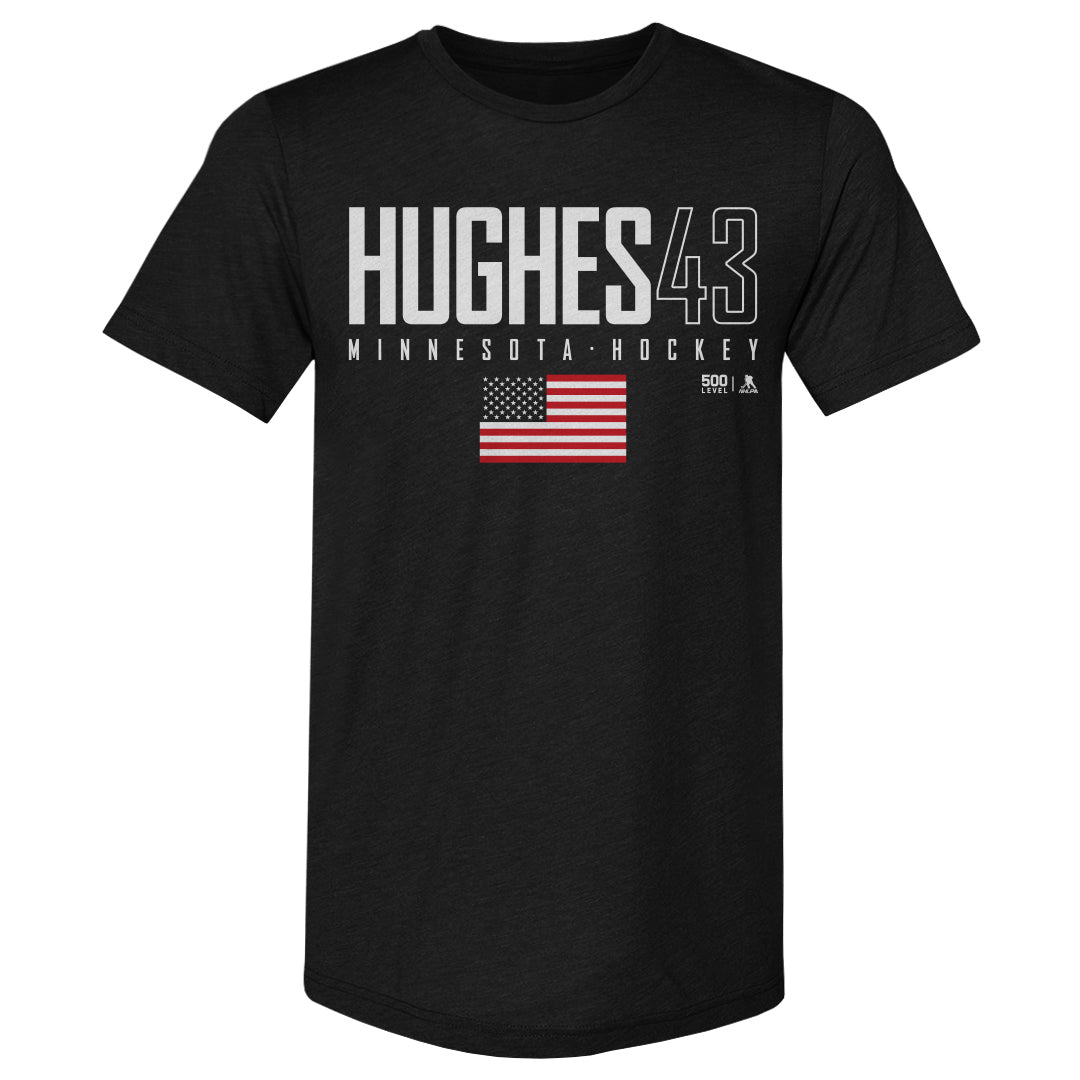 Quinn Hughes Minnesota USA Elite WHT