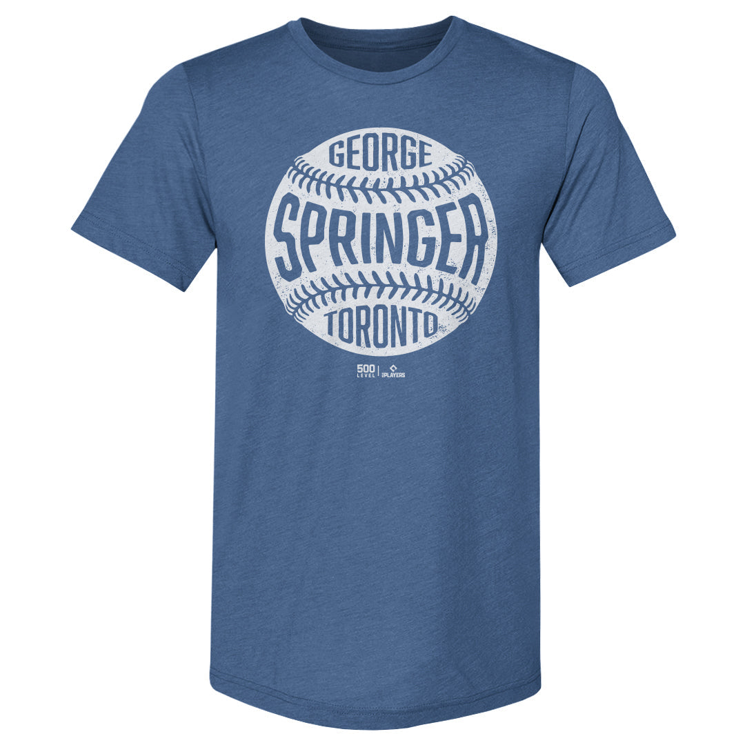 George Springer Toronto Vintage Baseball WHT