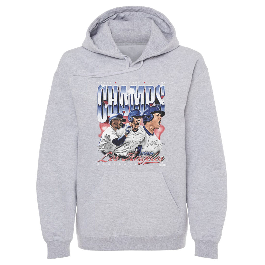 Los Angeles Baseball 2024 Champs Trio Vintage WHT