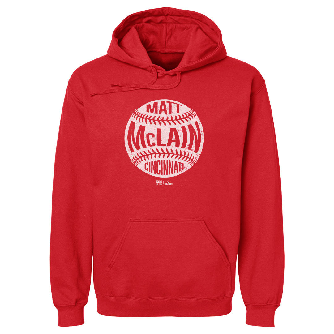 Matt McLain Cincinnati Vintage Baseball WHT