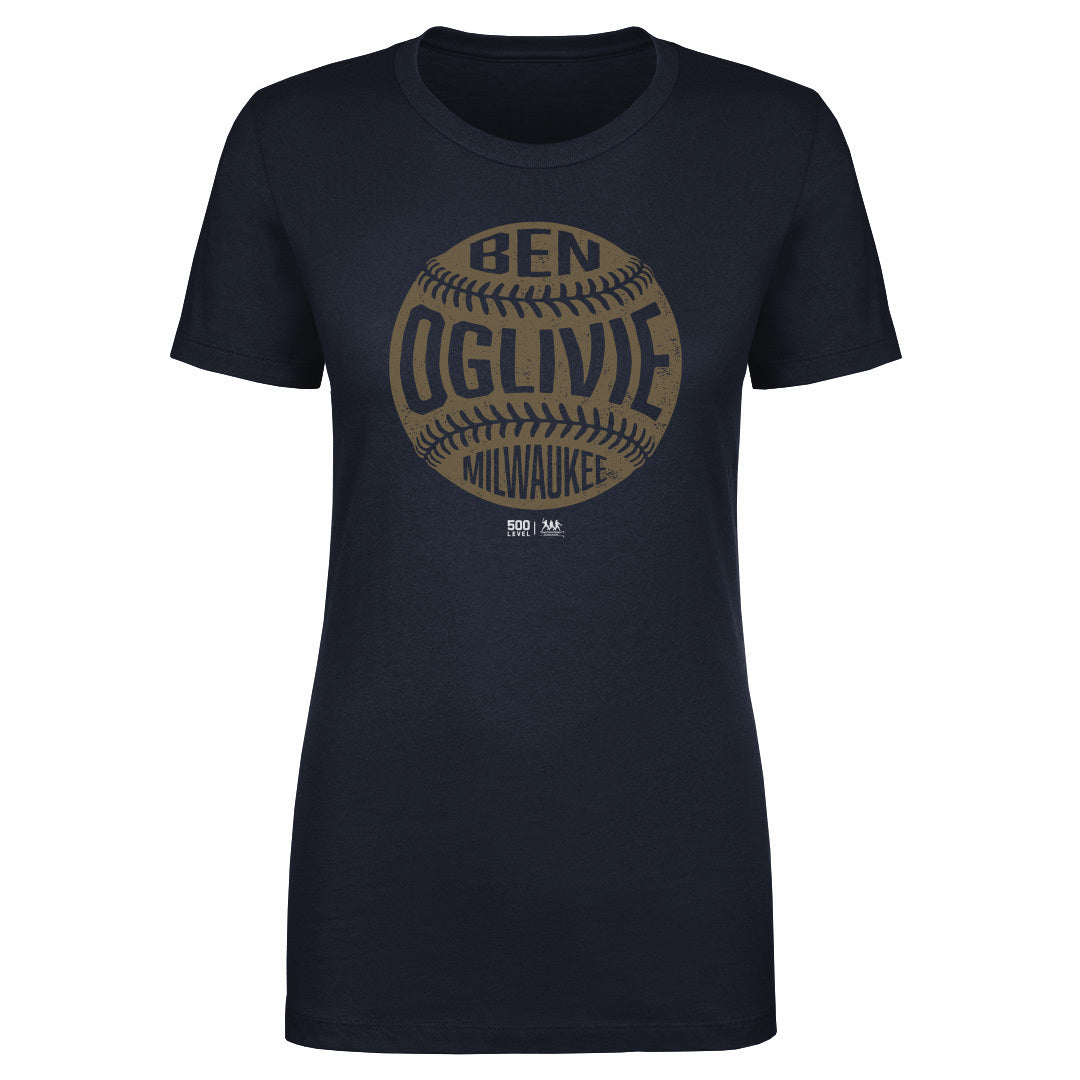 Ben Oglivie Milwaukee Vintage Baseball WHT