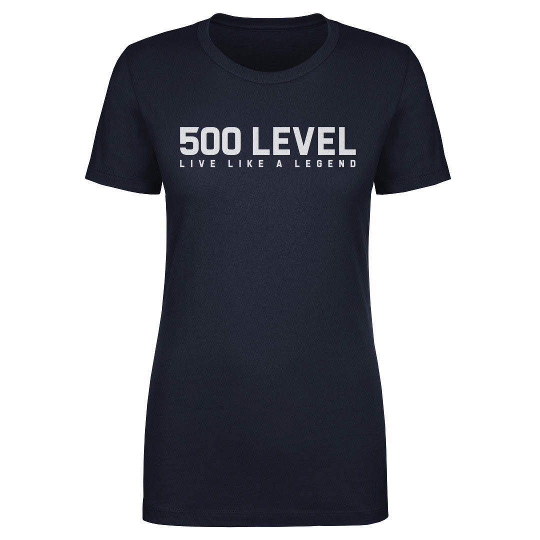 500 LEVEL Wordmark WHT