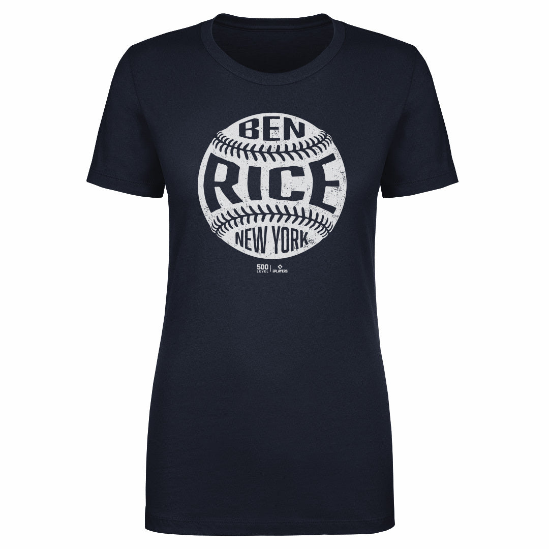 Ben Rice New York Y Vintage Baseball WHT