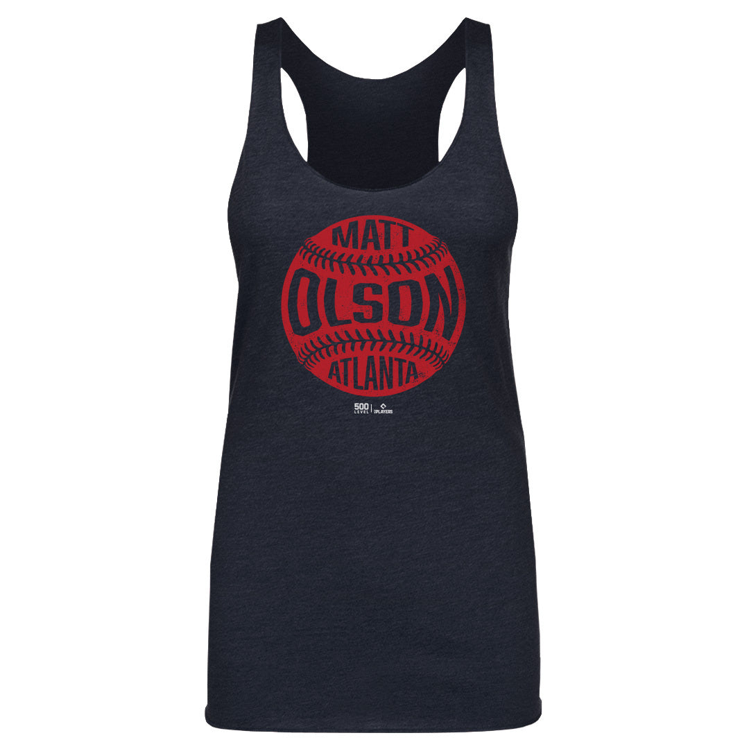 Matt Olson Atlanta Vintage Baseball WHT