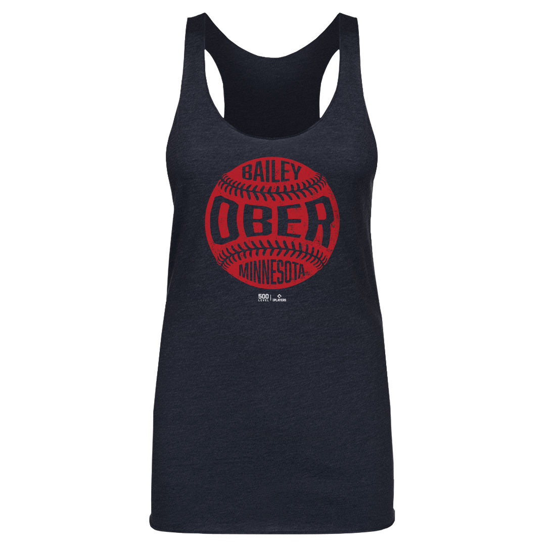 Bailey Ober Minnesota Vintage Baseball WHT