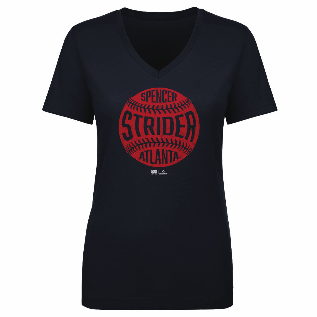 Spencer Strider Atlanta Vintage Baseball WHT