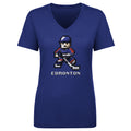 Edmonton Hockey 8-bit WHT